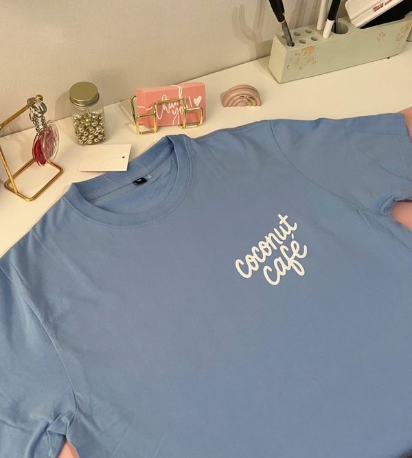 Polera Logo Empresa - papel y tijera